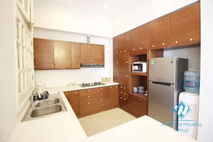 Beautiful house for rent with garden around in Ciputra, Tay Ho, Ha Noi